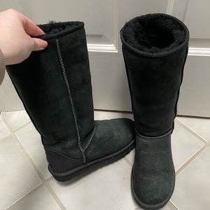 Tall black Uggs